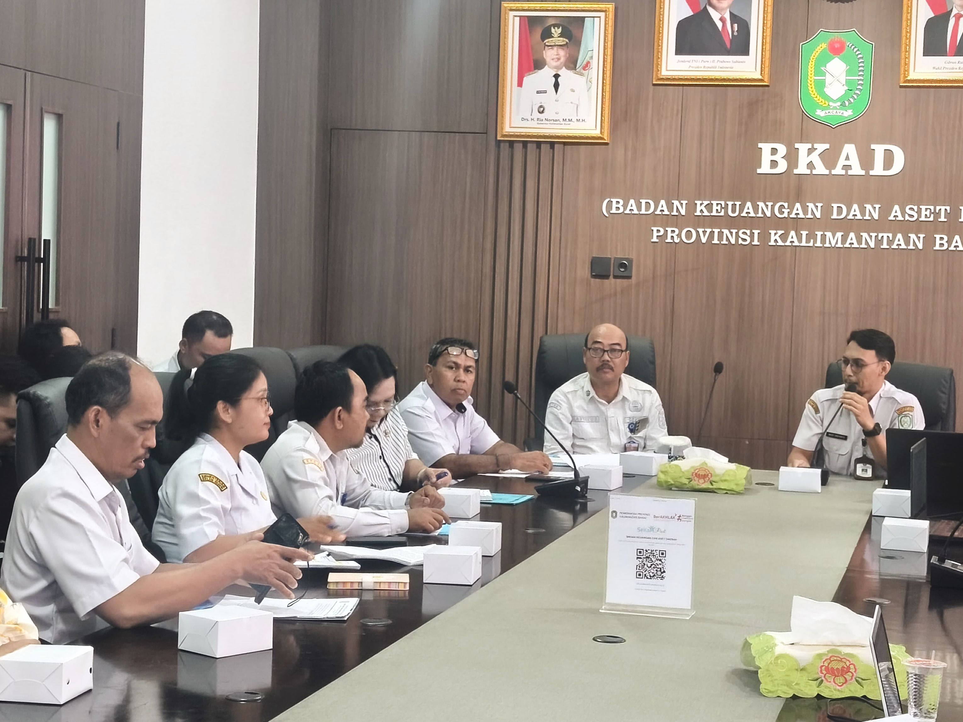 Rapat evaluasi Raperda Pertanggung Jawaban Pelaksanaan APBD tahun Anggaran 2025