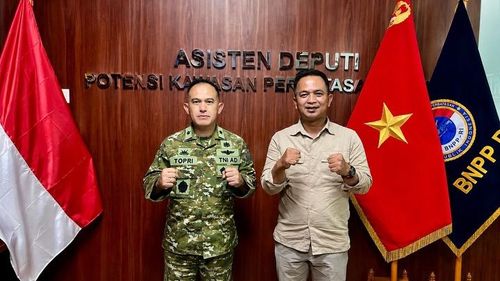 Koordinasi Ke Asisten Deputi Potensi Kawasan Perbatasan Darat BNPP RI